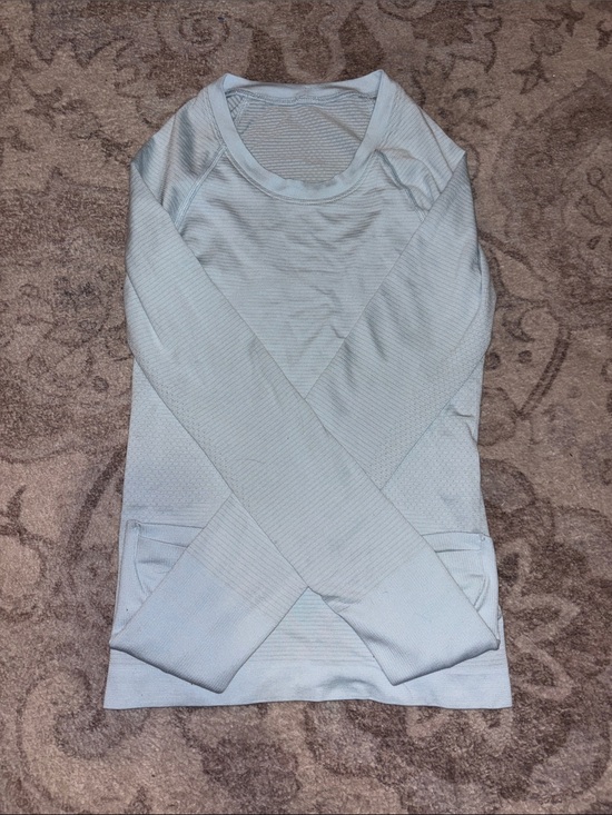 lululemon athletica Tops - lululemon athletica light blue long sleeve top